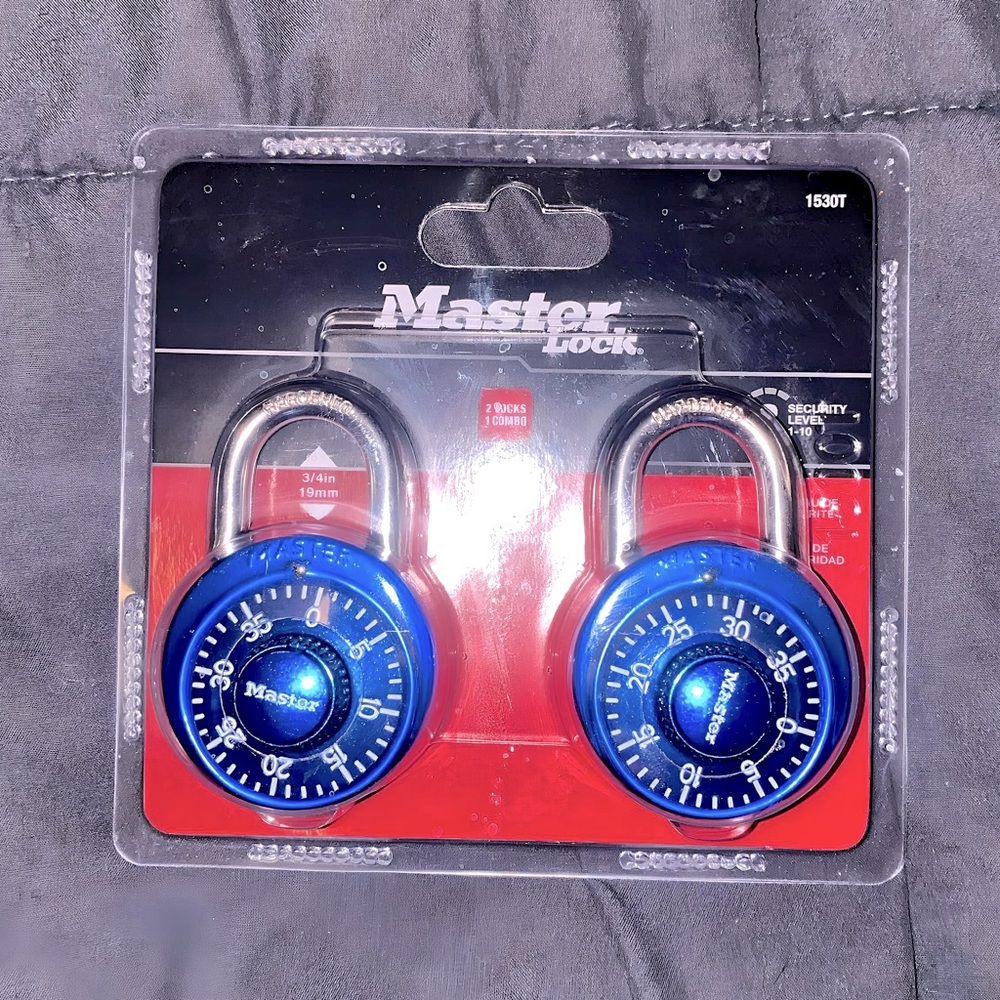 Master craft Blue locks two pack